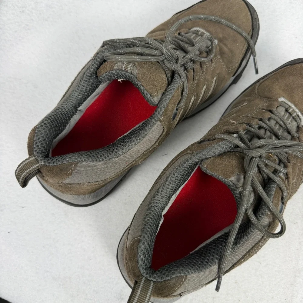 Karrimor Ksb Aspen Low Hiking Shoes Mens 8 UK 7 Weathertite‎ Vibram BrownOutdoor